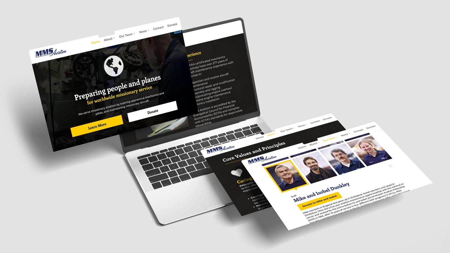 MMS Aviation Web Platform Rebuild